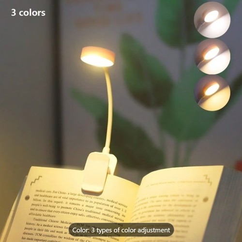 Book light led clip reading - led, clip-on