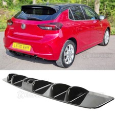 34" Shark Fin Rear Bumper Diffuser Spoiler Splitter Lip For Vauxhall Corsa VXR