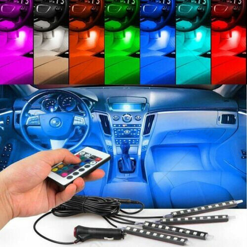 4pc led rgb - led, interior