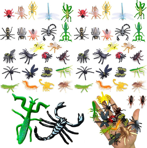 Pcs bugs toys plastic - 48,