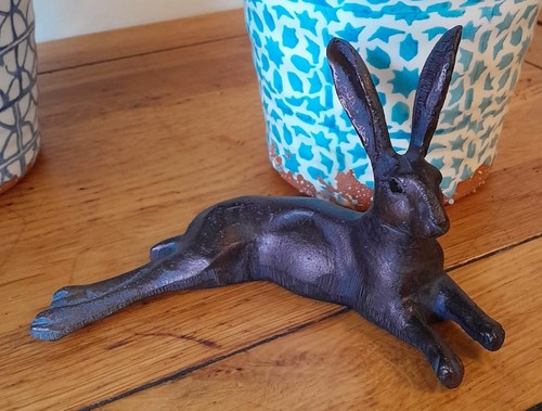 Miniature laying hare - miniature,