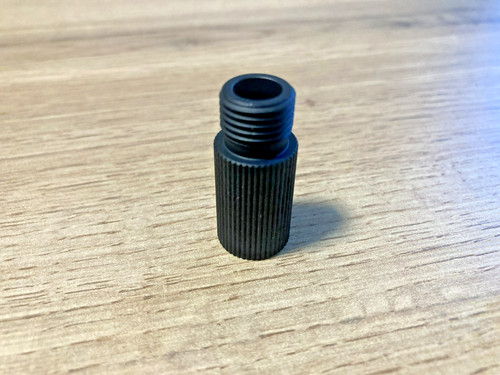 Aluminum unf silencer adapter - aluminum,
