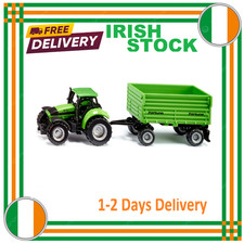 SIKU NO.1953 1:50 JOHN DEERE TRACTOR WITH TIPPING TRAILER Dicast Model / Toy