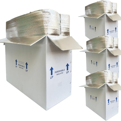 Insulated shipping boxes with - insulated,