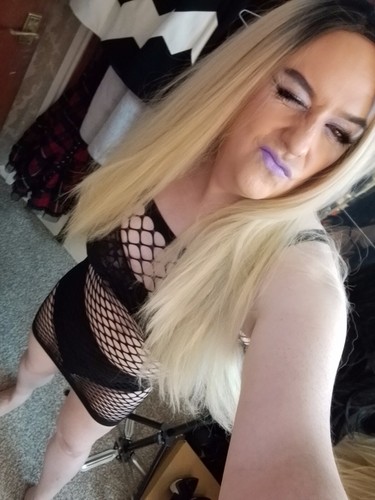 Black lingerie dress fish - black,