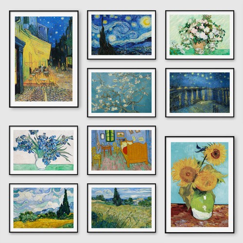 Van gogh wall art oil - gogh,