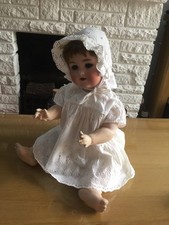 Large 22”Antique Bisque Head