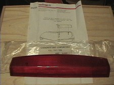 NONFANGO 938 946 TOP CASE PANNIER RED PERSPEX  TRIM NEW