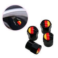 4PCS German Germany Flag Tyre