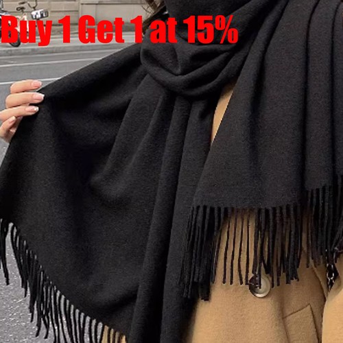 Ladies cashmere scarf thick - ladies,
