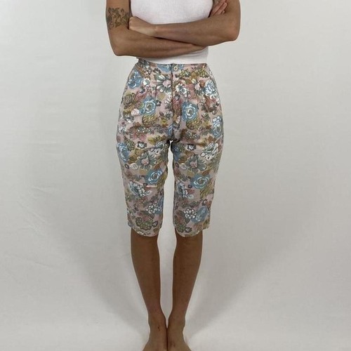 Vintage capri floral - 80's,