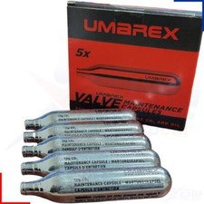 Umarex 12 g CO₂ Maintenance Capsules Air Gun Rifle Pistol Paintball Shooting