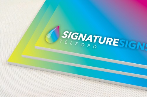 Foamex pvc sign board printed - pvc,