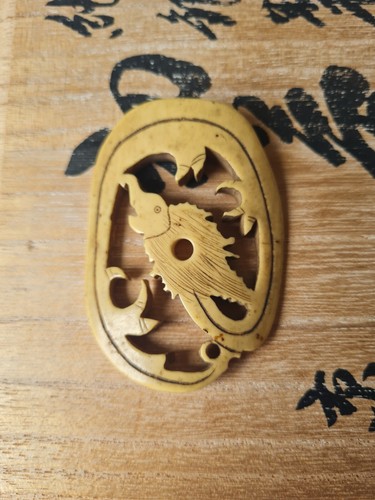Japanese netsuke stag horn - netsuke,