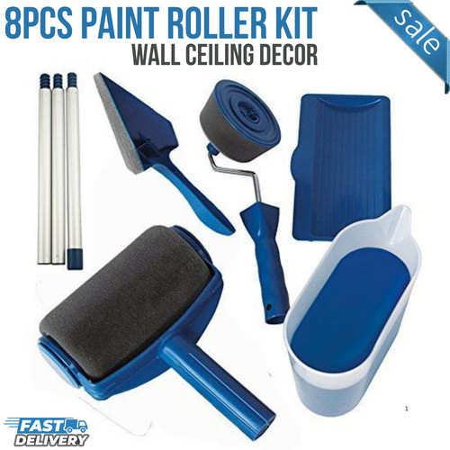 8pcs paint runner roller - paint, brush