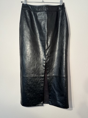 Zara faux leather pencil skirt - pencil,