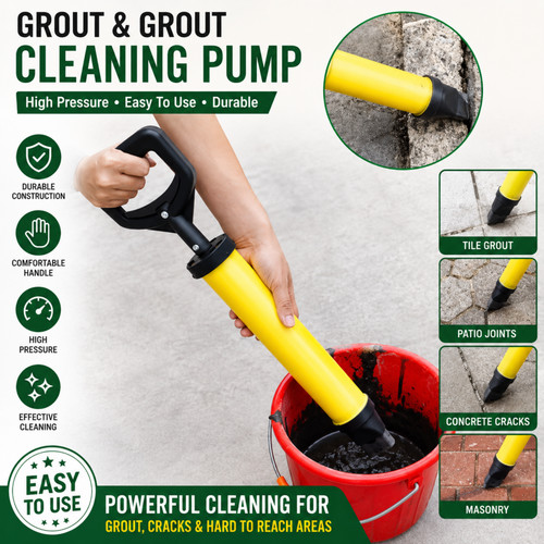 Manual grout caulking gun - caulking,
