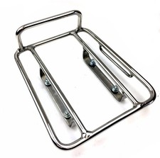 Lambretta Series 3 Li GP SX TV Rear Sprint Rack 2 Bar Fitment - Stainless Steel