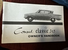 Consul Classic 315 Owners