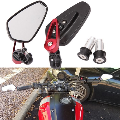 Motorcycle handle bar end - 7/8",
