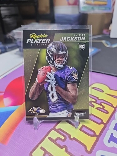 Lamar jackson 2018 panini - lamar,