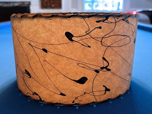Vintage mcm atomic splatter - atomic,