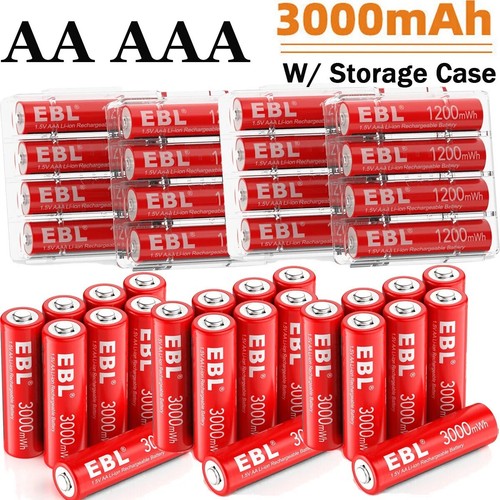 Ebl rechargeable aa - ebl, aaa