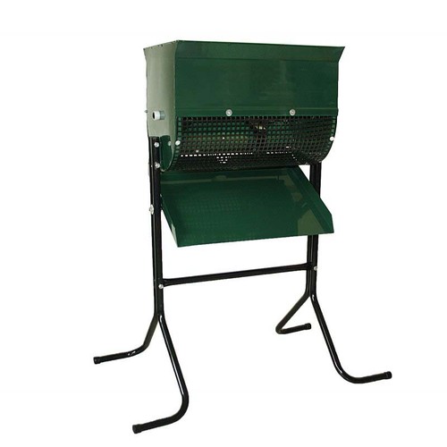 Rotary soil sieve mattis - soil, sieve.