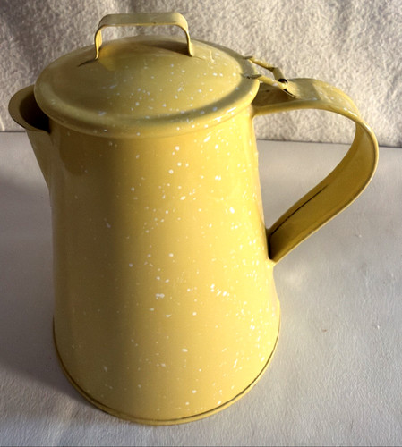 Vintage speckled yellow - vintage,