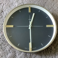 Metamec 1960s Wall Clock Made