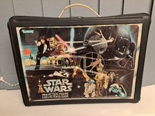 Vintage Star Wars Kenner 1980 ESB Vinyl Action Figure Transition Carry Case