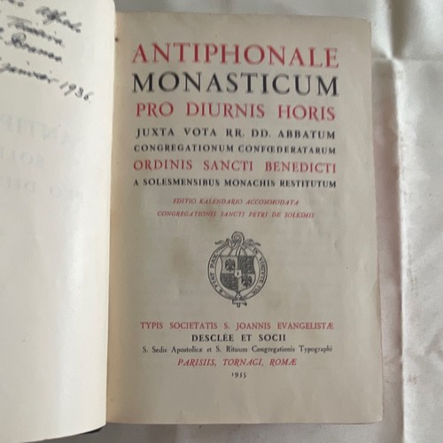 Antiphonale solesmense - antiphonale,