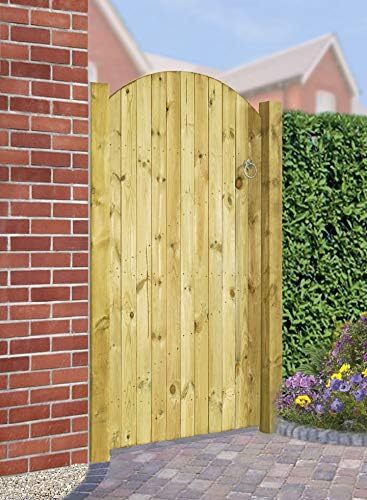 Castle wooden garden - castle, gates