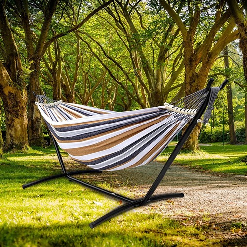 Portable double hammock - portable, with