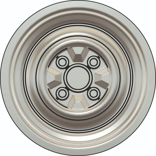 Scale wheels tyres - &,