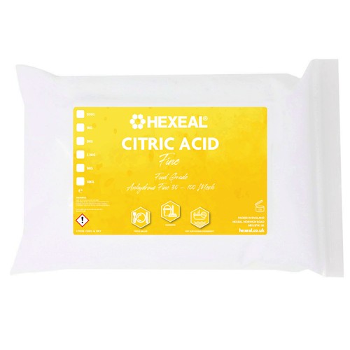Hexeal citric acid 250g - citric,