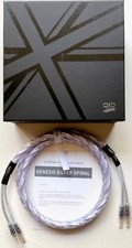 QED Genesis Silver Spiral Speaker Cable - 2 Meter - Single Cable - Save 30%