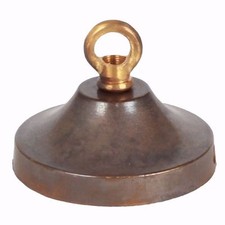 Brass Ceiling Rose Light