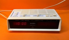 Vintage  Radio Clock  Saba/