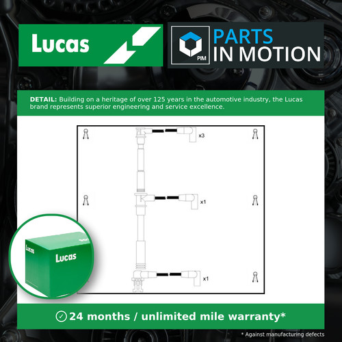 Leads ignition cables set - ht,