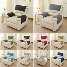 3/4/5Pcs Sofa Cover Recliner Slipcovers Chair Arm Covers with Pockets Headrest