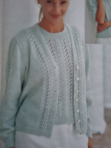 Knitting pattern lady 4ply - lady's,