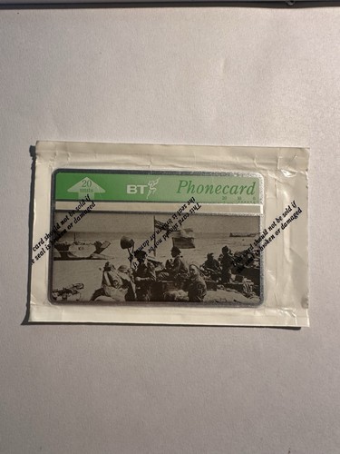 Phonecard sealed mint retro - sealed,