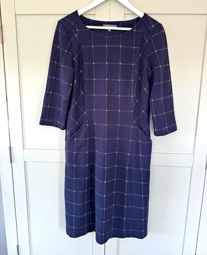 Laura ashley navy check - laura,