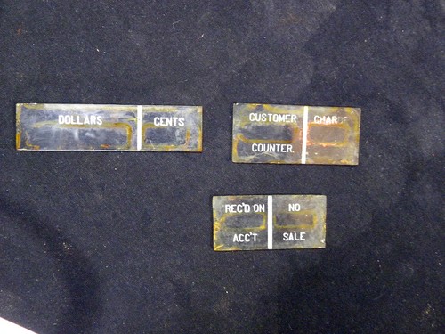 Antique brass national cash - antique,