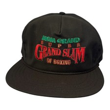 Vintage 1994 MGM Super Grand Slam Of Boxing Snapback Hat New With Tags Chavez