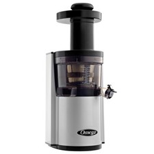 Omega VSJ843R Vertical Slow Juicer in Silver