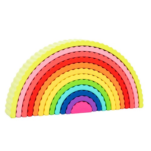 Rainbow arch toy - arch, nested