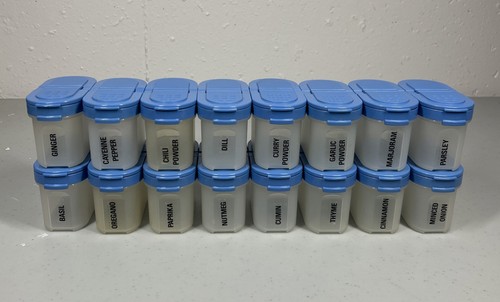 Vtg lot tupperware spice - lot, 16