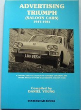 Advertising Triumph Saloon Cars 1947-81 1800 2000 Mayflower Herald Vitesse 2500+